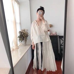 CDG style two piece skirt